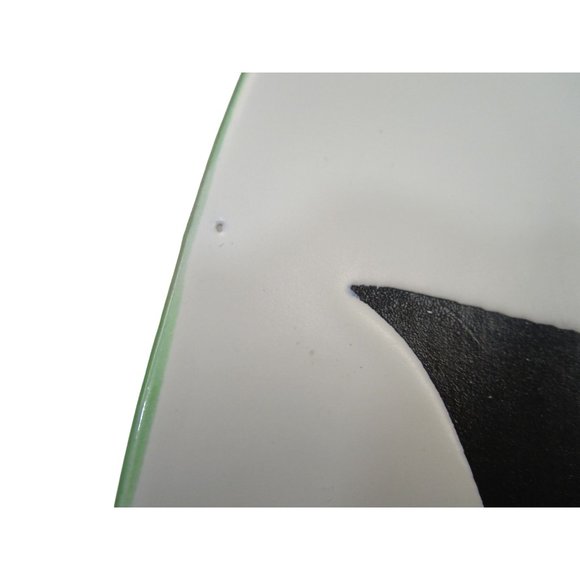 Sacrdy Cat Square Plate by Eli and Ana Handmade Ceramics 2018 GUC - Picture 5 of 12